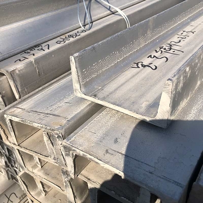 Annealed dan disaring 304 stainless steel U Bagian Channel SS I Balok Untuk Bangunan