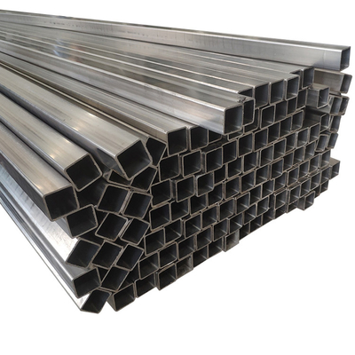 Pipa Persegi Stainless Steel Disesuaikan 201 321 904L 316L 100mm