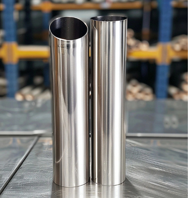 Matt Permukaan dilas pipa stainless steel untuk atmosfer yang sangat korosif