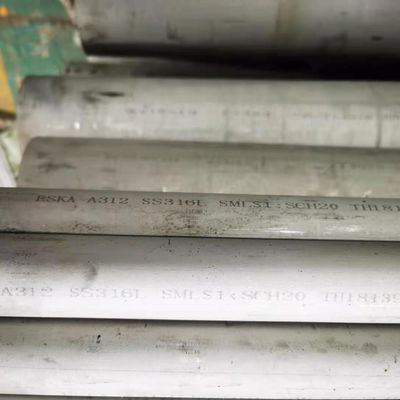 ASTM A312 TP316L Butt Welded Pipa Stainless Steel 6-630mm SS Welded Tube