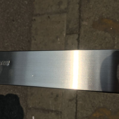 Pipa Stainless Steel 240 Grit A312 Persegi Panjang 304 Ketebalan 3.0mm