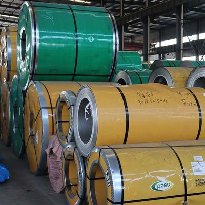 2mm Tebal 304 Cold Rolled Stainless Steel Coil 800mm 2B BA Cold Rolled Steel Coil