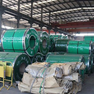 2B Finish Cold Rolled Stainless Steel Coil Grade 304 1000mm Lebar