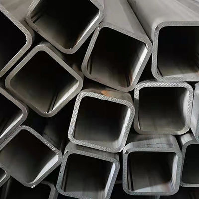BS EN ASTM 201 Tabung Persegi Stainless Steel Permukaan Matt Tebal 1,5mm
