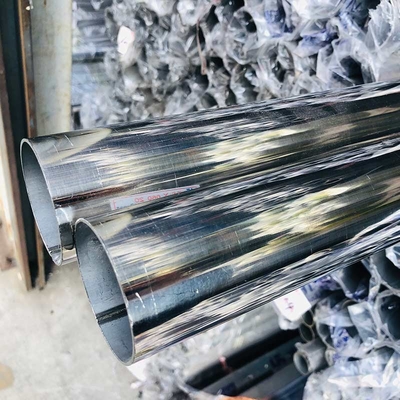 Pipa Stainless Steel Dipoles A312 Butt Welded 114mm Tube Dekoratif