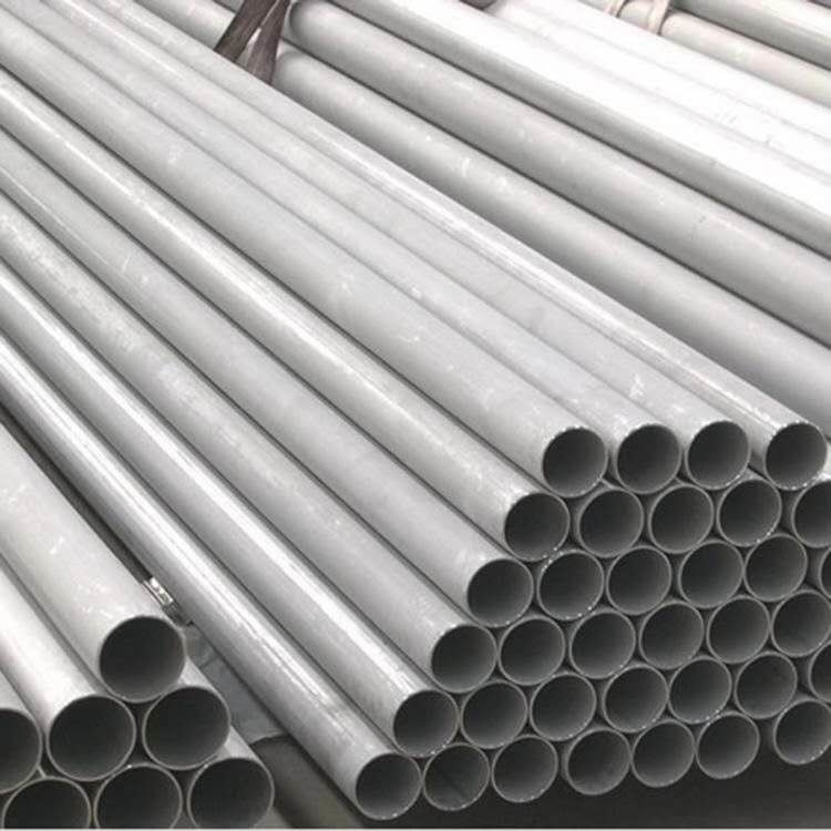 Pipa stainless steel yang dilas ASTM 201 BS 1.4372 SS Pipa tabung tabung bulat